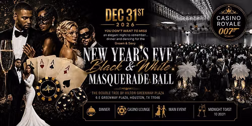 New Year's Eve 2027: Black & White Masquerade Ball
