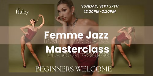 Femme Jazz Dance Masterclass