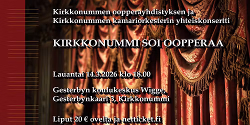 Kirkkonummi soi oopperaa