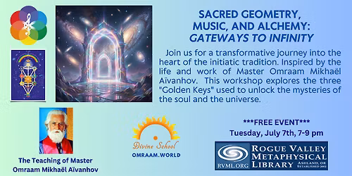 Sacred geometry, music, and alchemy: gateways to infinity