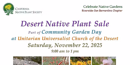 Desert Native Plant Sale
