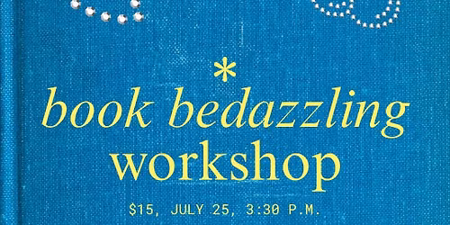 Book Bedazzling Workshop