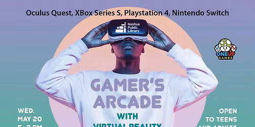 Gamer's Arcade with Virtual Reality