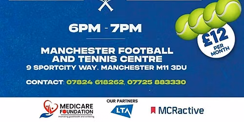 MF Community Tennis Club Kids Lessons - Manchester Tennis And Football Ctr