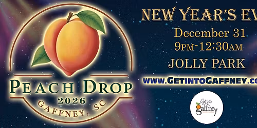 New Year's Eve Peach Drop 2026