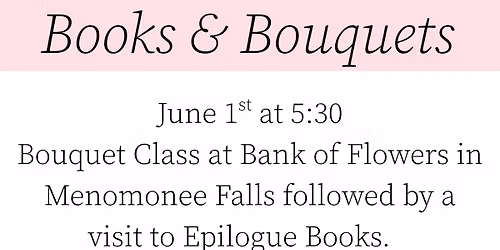 Books and Bouquets with Belle Salon 