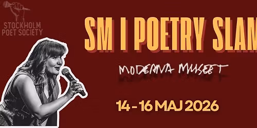 Svenska m\u00e4sterskapen i Poetry Slam 2026