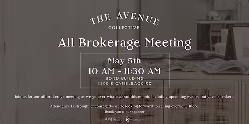 May All Brokerage Meeting