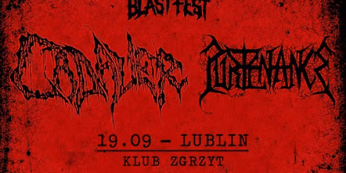 Cadaver \/ Purtenance \/ Indignity + 19.09.2026 Lublin, Klub Zgrzyt