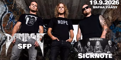 Damage SFP & Sicknote