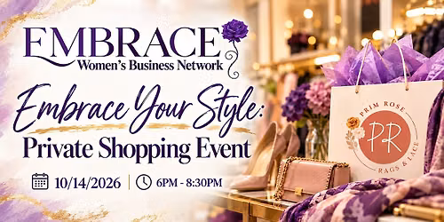 Embrace Your Style: Private Shopping Event
