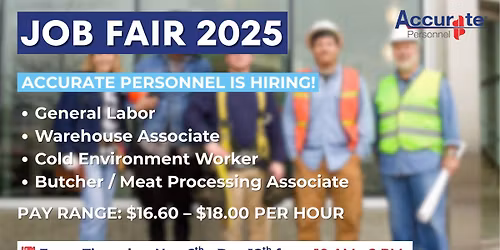 Now Hiring: Join Our In-House Job Fair Thursdays!