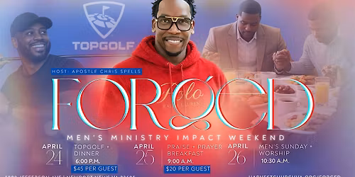 Forged Mens "Impact Weekend" 24-26 April 2026!