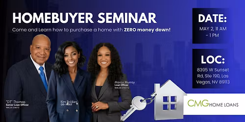 Homebuyer Seminar: Learn How to Buy a Home (Even with Zero Down)