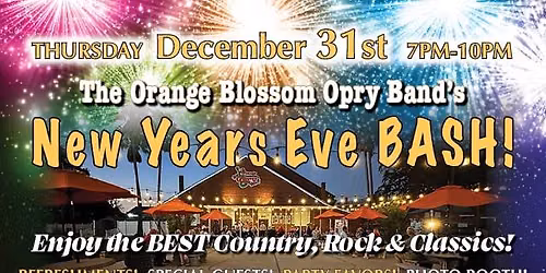 New Year's Eve Bash with the OBO Band and Friends