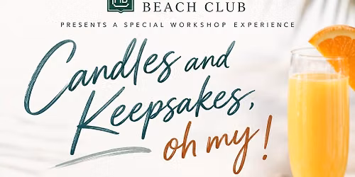 Candles & Keepsakes, Oh My! | A Fall Resin Workshop with Driftheory