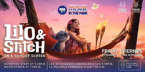 Movie in the Park - Lilo & Stitch