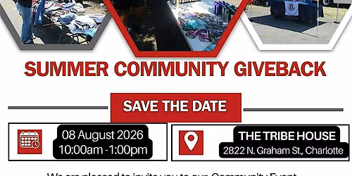 Summer Community Giveback Event