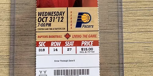 Toronto Raptors at Indiana Pacers at Gainbridge Fieldhouse