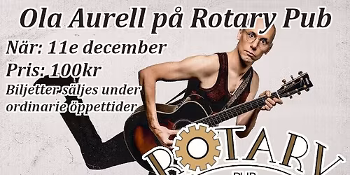Ola Aurell p\u00e5 Rotary Pub