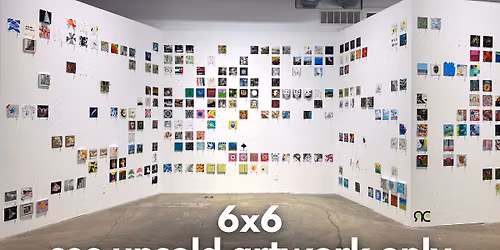 See Unsold 6X6 Artwork Only | July 3 - July 25