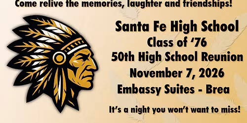 Santa Fe High School 50th Class Reunion
