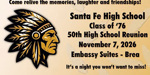 Santa Fe High School 50th Class Reunion