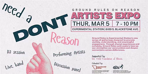 Don't need a reason: Ground Rules Artists Expo
