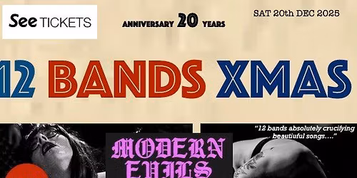 12 Bands of Christmas 2025 - live at The Vic