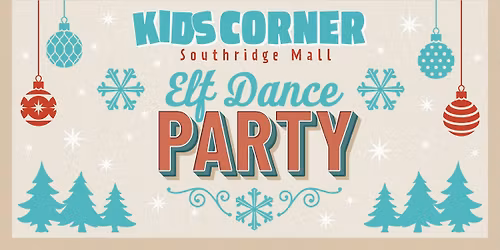 Southridge Mall Kids Corner Holiday Elf Dance Party