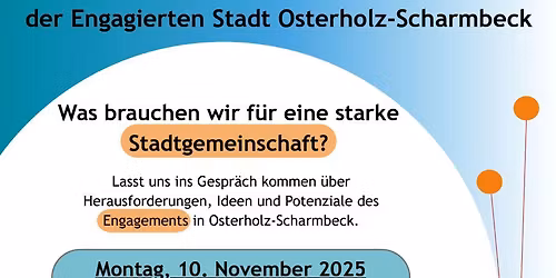 Erstes offenes Netzwerktreffen der Engagierten Stadt Osterholz-Scharmbeck