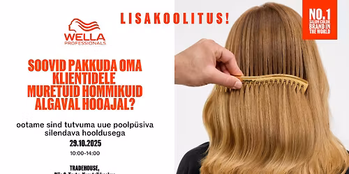 *TARTU UUDIS! SILEDAMAD JUUKSED, V\u00c4HEM KR\u00c4SU, LIHTSAM JA KIIREM STILISEERIMINE 29.10.2025