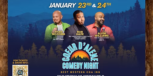 Jan 23-24 CdA Comedy Night!