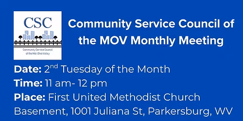 Community Service Council Meeting - NOV 4