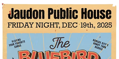 The Bluebird Ramblers take stage at Jaudon Public House!