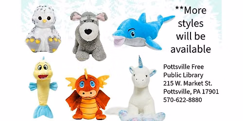 Island of Misfit Stuffies: Stuffie Building Workshop with Santa!