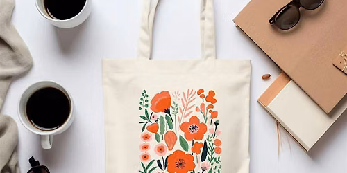 Custom Tote Bag Painting $55