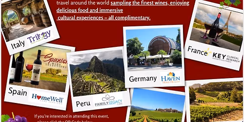 Passport to a World of Distinctive Taste - Wine Tasting Event