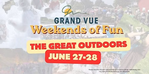 The Great Outdoors Weekend - June 27-28