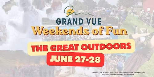 The Great Outdoors Weekend - June 27-28