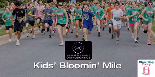Shenandoah Valley Orthodontics Kids' Bloomin' Mile Race