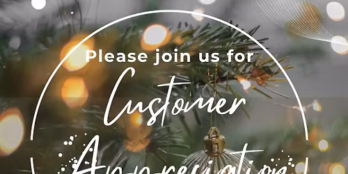 Customer Appreciation Day!