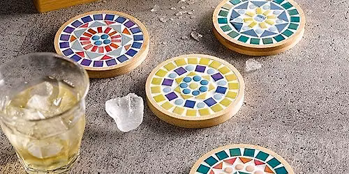 DIY Mosaic Coaster Experience