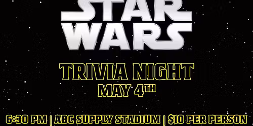 Raised By TV: Star Wars Trivia Night