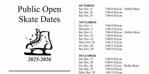 Public Open Skate - School is Out! 