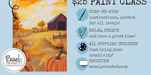 Thrifty Tuesday Paint Class $25 at Easely Created