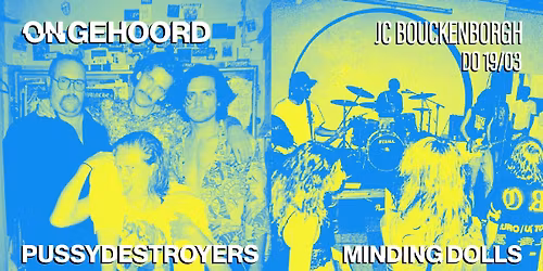 ONGEHOORD | Pussydestroyers | Minding Dolls