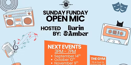 Sunday Funday Open Mic