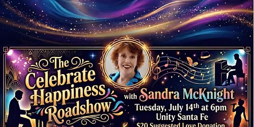 "The Celebrate Happiness Roadshow" - With Sandra McKnight \ud83c\udfa4\ud83c\udfb5