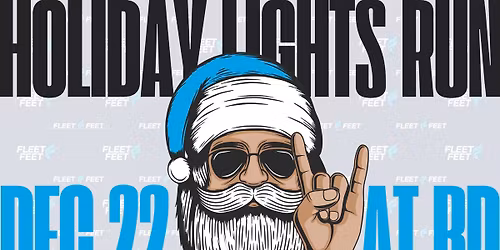 Holiday Lights Run at Blue Dome